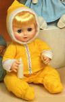 Vogue Dolls - Darling Dimples - Drink 'n Wet - Yellow Suit - Doll